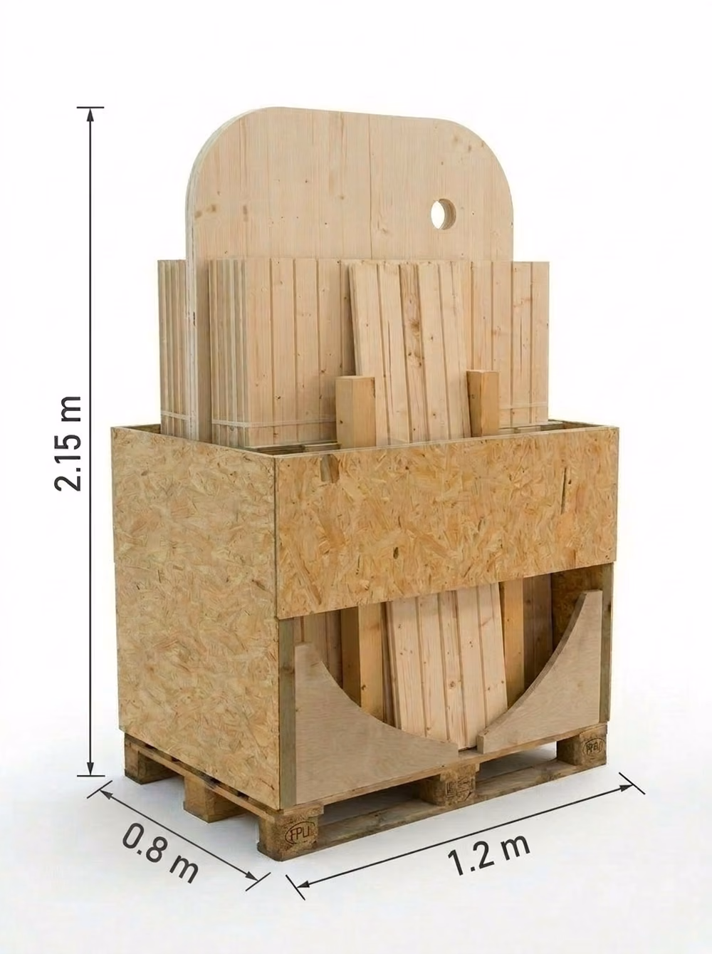 Verpakking van de Sauna Classic