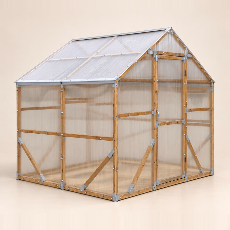 Houten kas Grand
